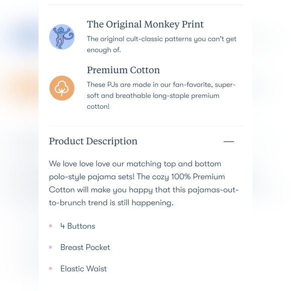 Roller Rabbit Green Monkey Polo Pajamas NEW size XS - Picture 6 of 10